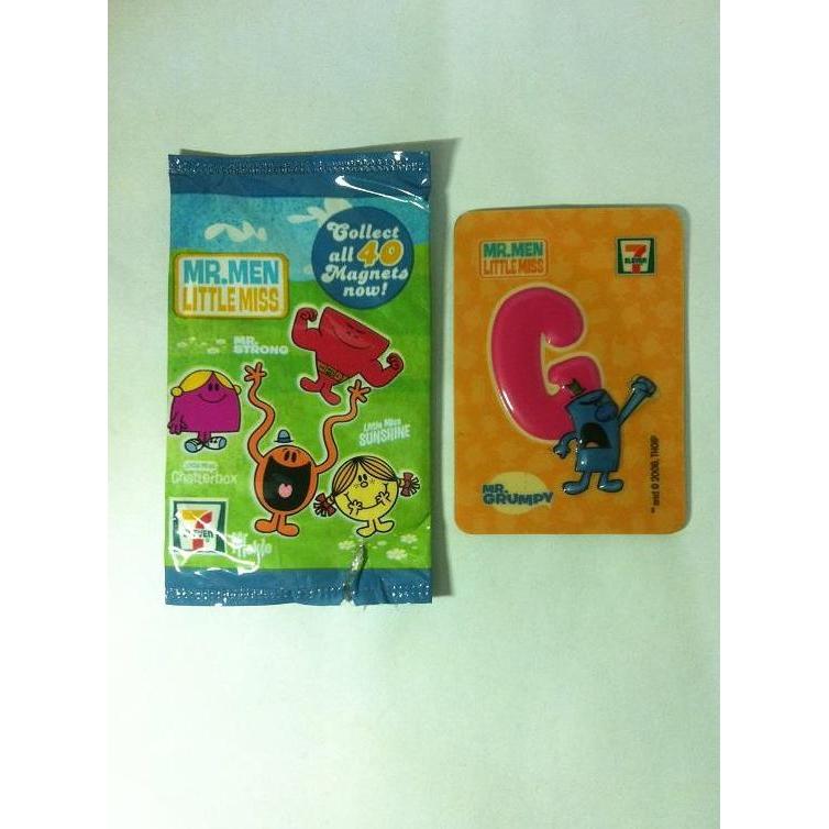 THOIP. Mr. Men Little Miss Magnets - G. Grumpy by 7-Eleven 2009