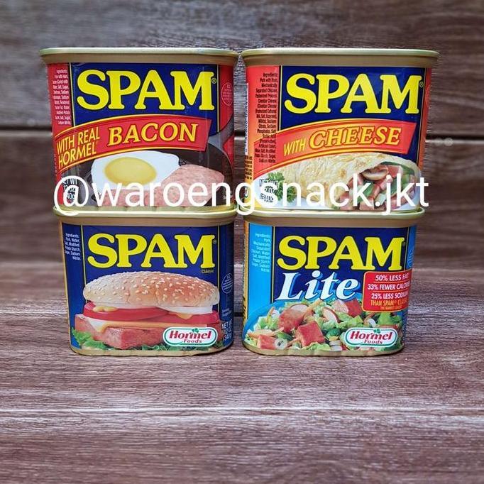 HORMEL SPAM USA 5 VARIANTS | LUNCHEON MEAT NON HALAL