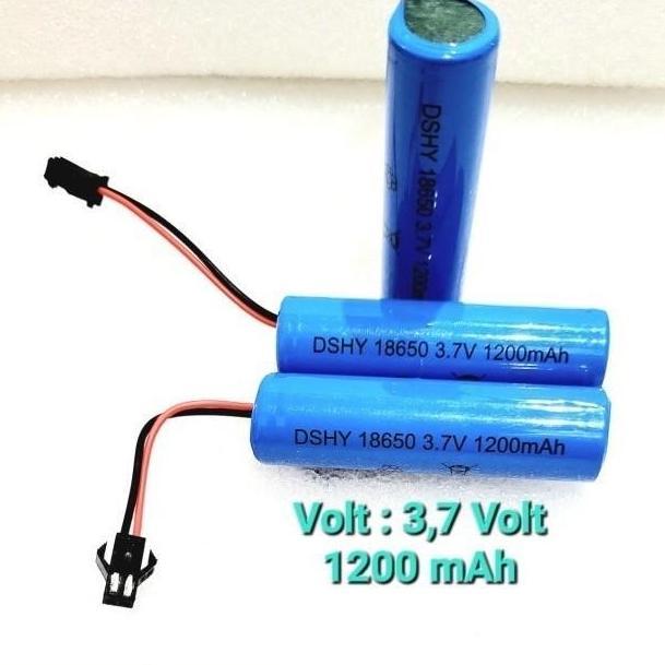 New- Baterai Charger mobil Remote Control RC Li-Ion 18650 1200 mAh 3.7 Volt