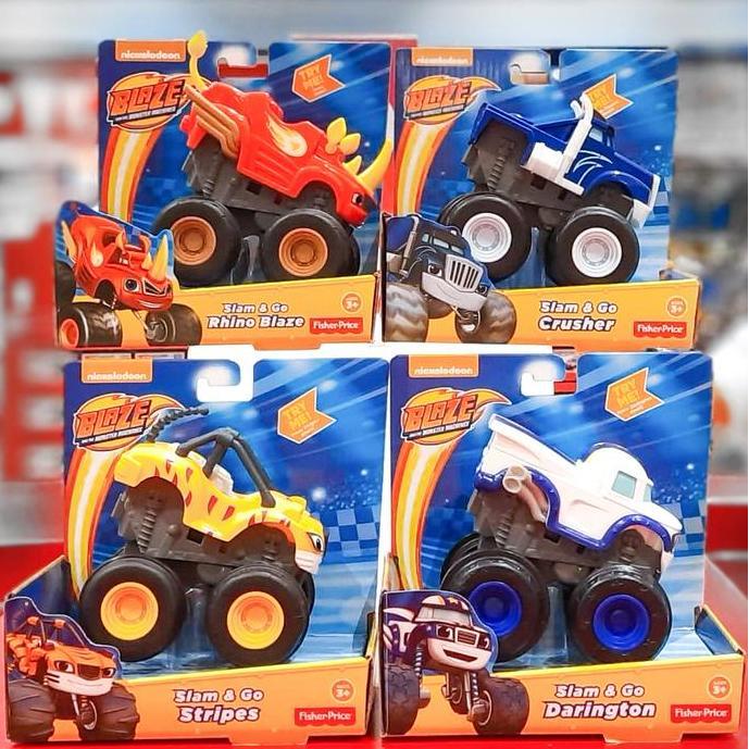 Blaze The Monster Machine Slam And Go Fisherprice Nickelodeon Original Kode 162