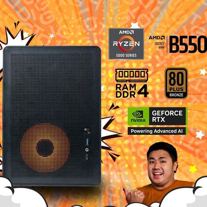 DILLABESTSHOP - PC GAMING RAKITAN AGRES RYZEN 7 RTX RAM 32GB SSD 1TB