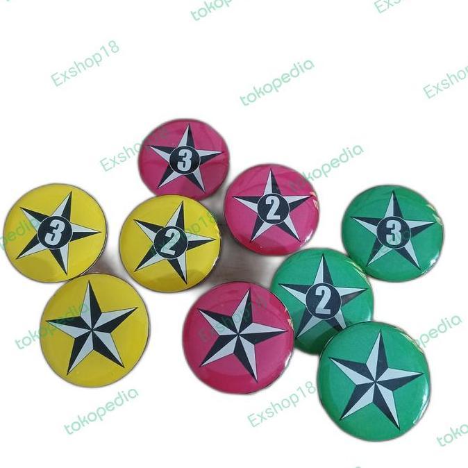 Murah Pin Bros Bintang Tahunan Pramuka Resin - Pin Aksesoris Pramuka