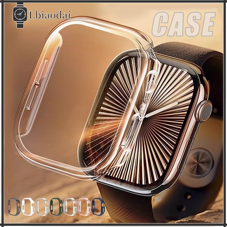 discount hard bumper no glass pc case for apple watch se 2 iwatch series 10 9 8 7 6 5 4 3 2 1 ultra 