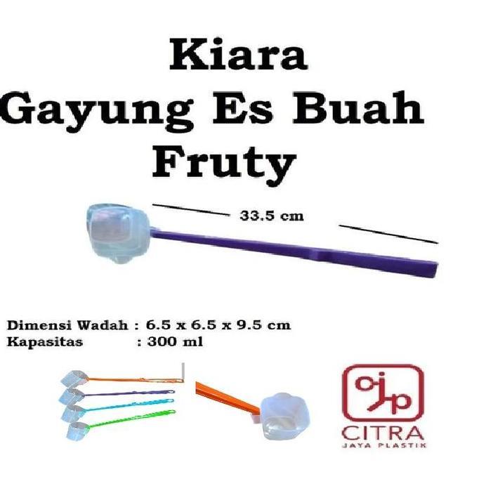 KIARA GAYUNG ES BUAH PLASTIK GAYUNG ES BUAH FRUTY