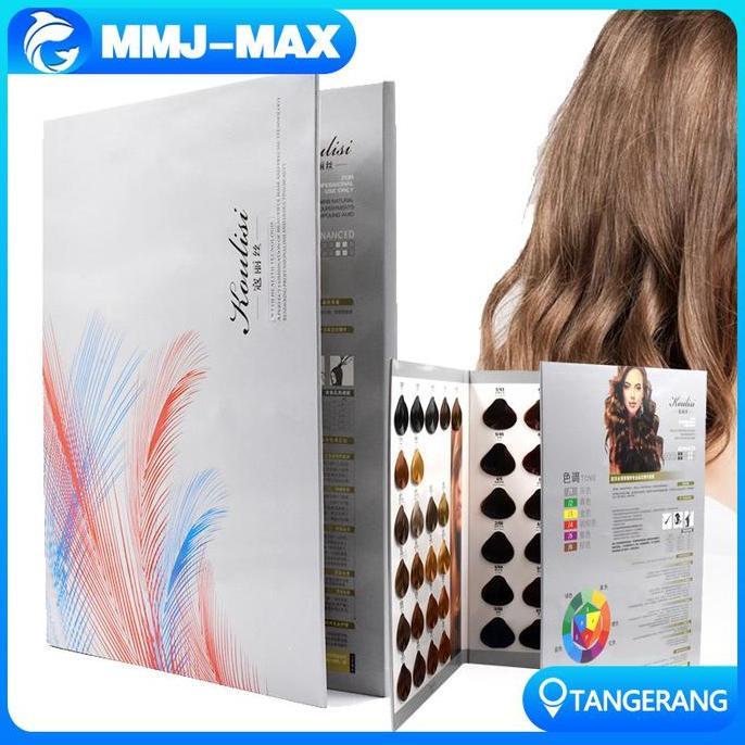 WODRUFT Buku Katalog Hair Colouring/Hair Color Katalog Cat/Buku Warna Rambut