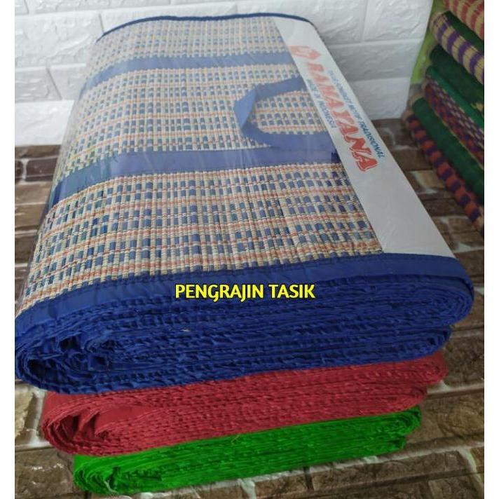 Tikar Lipat Piknik Tikar Lipat Mendong Ukuran 3x2 Tikar Mendong Tenun
