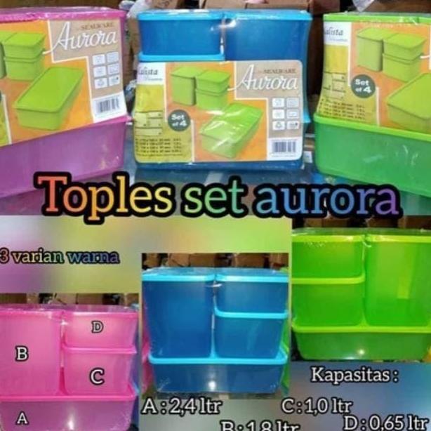 Best- [ AURORA ] CALISTA AURORA TOPLES SET SEALWARE