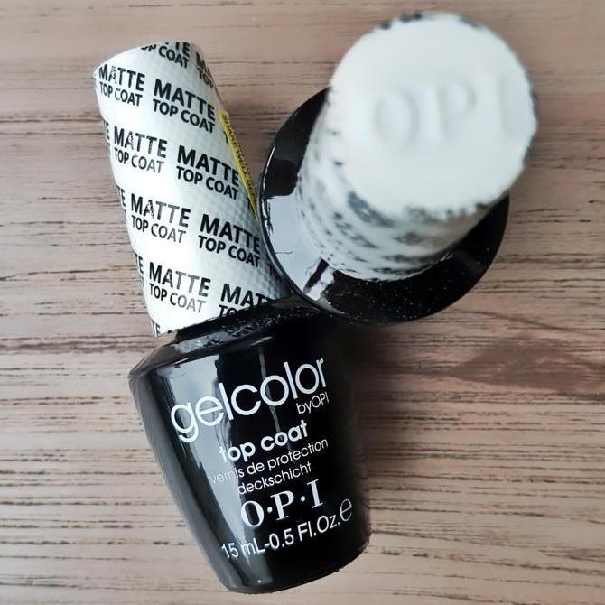 Lancar11- OPI MATTE TOP COAT Nail Gel Polish LED UV Kutek Cat Kuku 15 ml