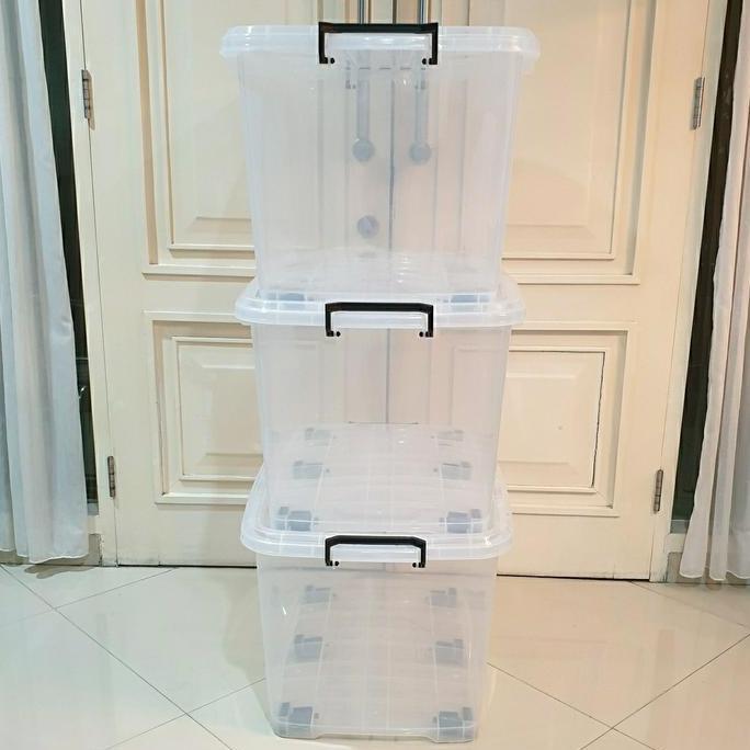 Best- Container/ Storage Box Ezy Cb 130 L Pure/Bening/Transparan Vindo Biggy