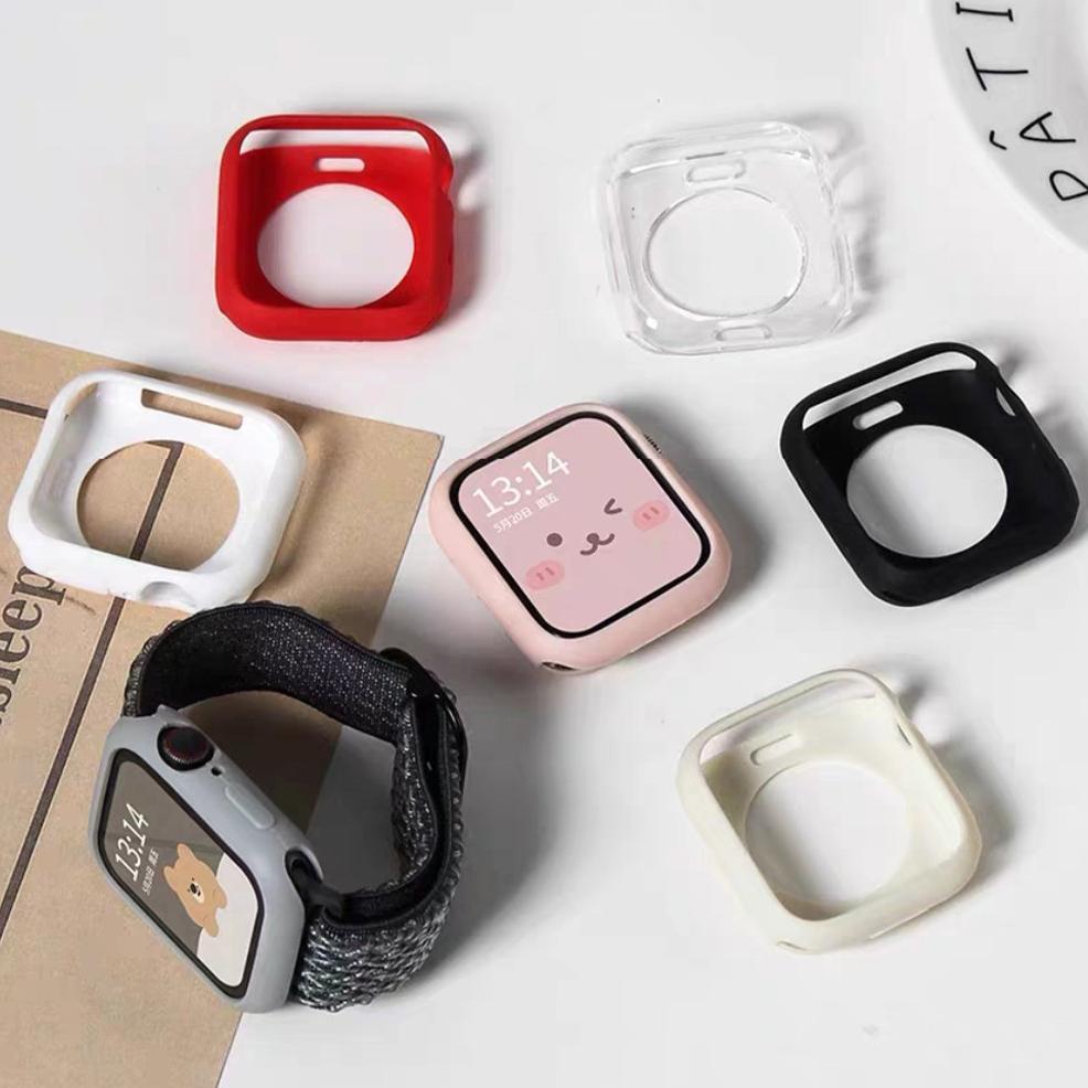 HOT SALE Rubber Case for Apple Watch Ultra 3 2 / Ultra Series 11 10 9 8 7 6 SE 3 2 5 4 3 Se Soft Bum