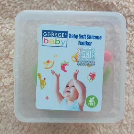 George Baby Soft Silicone Teether Bsst
