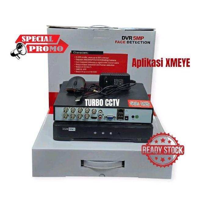 DVR CCTV 8CH XMEYE 5MP 8CH DVR 5 MP EXMEYE