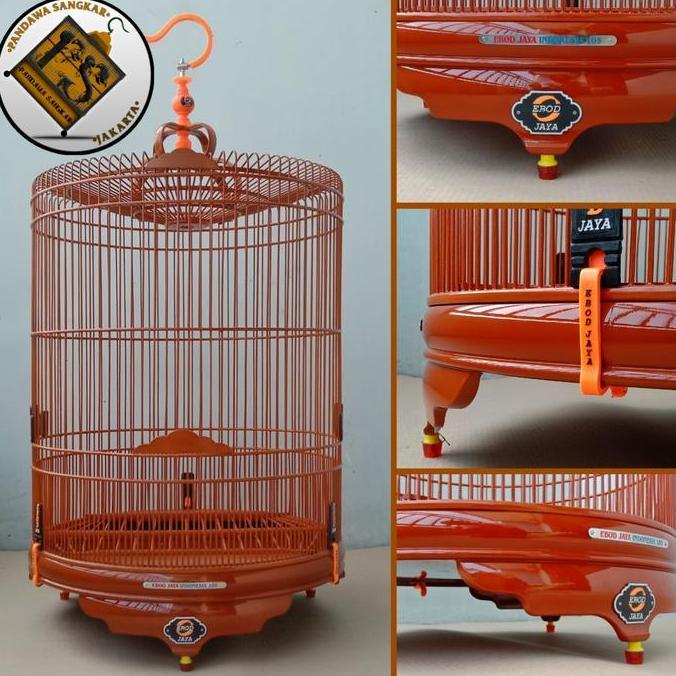 ASLI SANGKAR/KANDANG MURAI EBOD JAYA PVC REBORN NO 2 READY STOCK