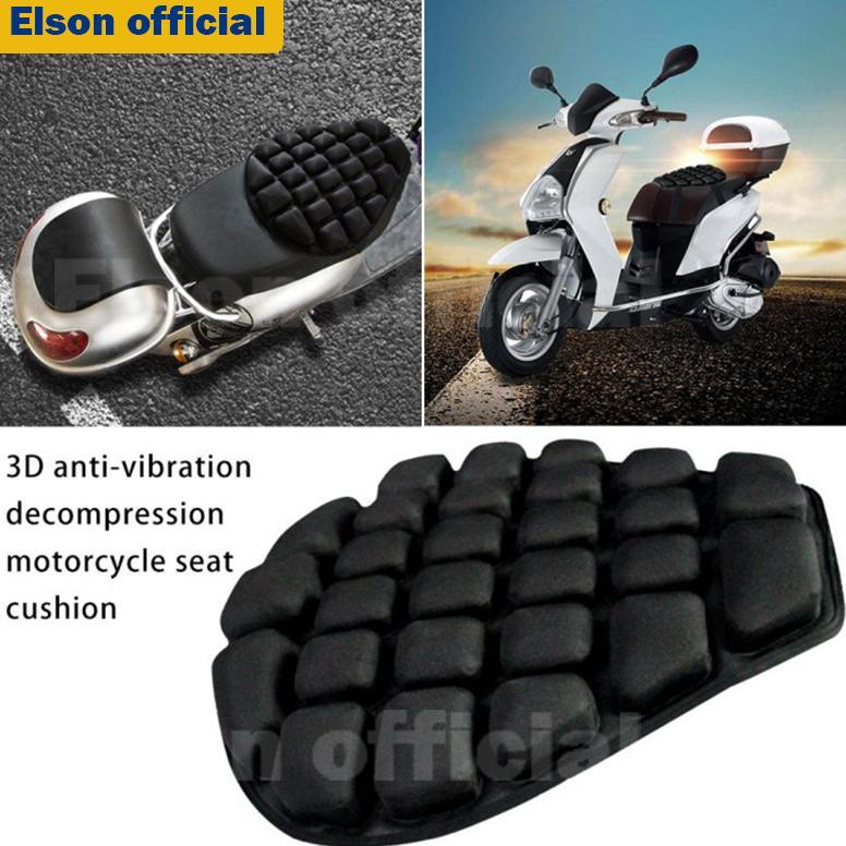 Bantal Duduk Sarung Jok Motor 3D Empuk Anti Getar Panas Kursi Kantor/Bantalan Jok Sepeda Motor Sarun