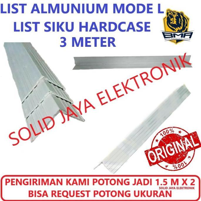 Terpopuler- List Siku L Hardcase Lis Almunium Box Hard Case Aluminium 3M Bma