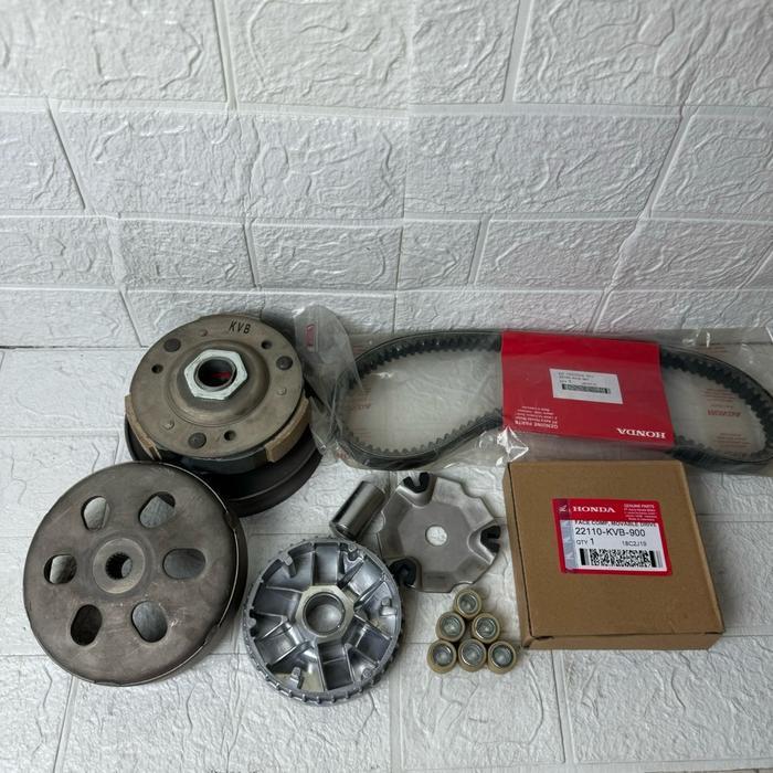 Paket Lengkap Cvt (Kvb) Buat Motor Vario 110 Cw, Techno, Agnes, Vario 110 Karbu Original Dan Terperc