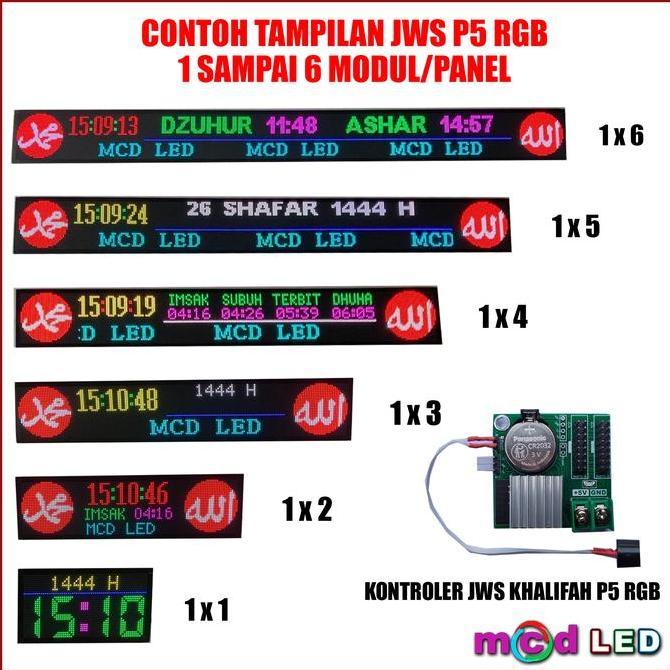 Terpopuler- Kontroler Jws Wifi P5 Rgb