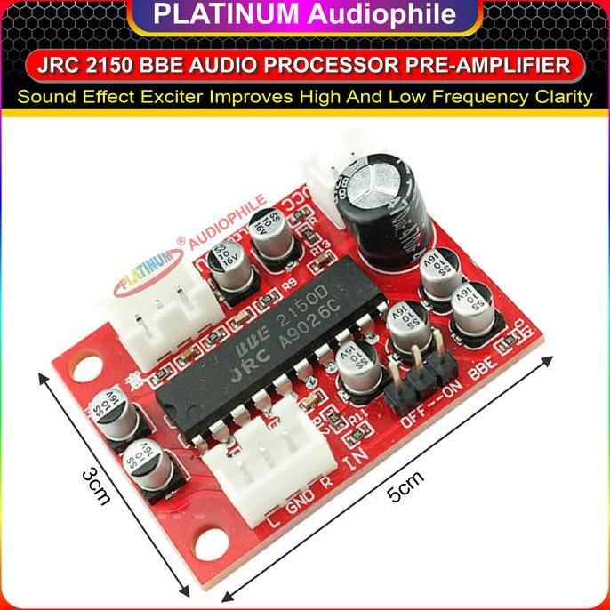 Musiq- Modul Bbe Audio Processor Tone Preamp Sound Effect Treble Bass Bbe-01