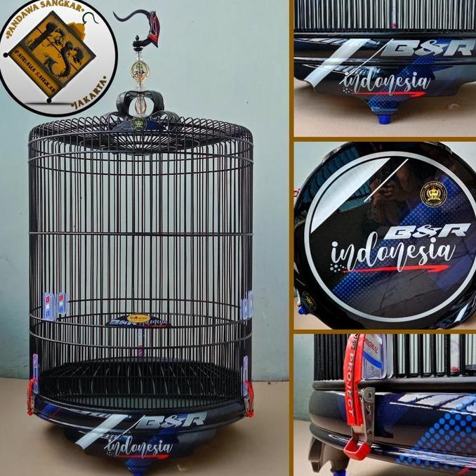 DISKON SANGKAR/KANDANG MURAI BNR PVC DECAL BNR INDONESIA NEW READY STOCK