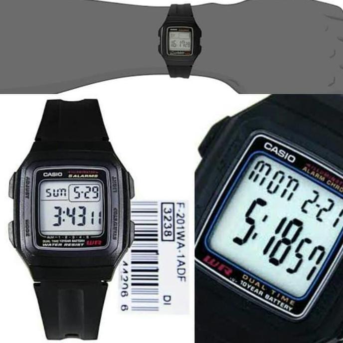CASIO F-201WA-1ADF ORIGINAL