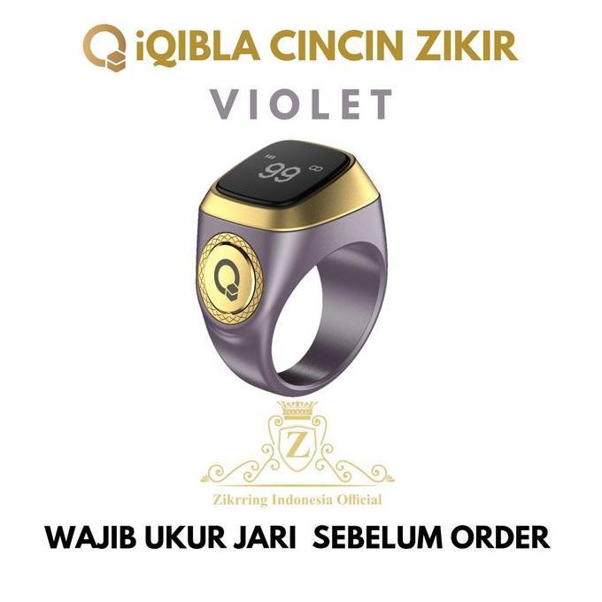 Bisainstan- Iqibla Cincin Zikir Tasbih Pintar Multifungsi