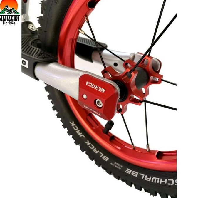 Promo Screw lock Meroca ladder nut for hub baut as pushbike sepeda anak balance bike tutupan kunci C