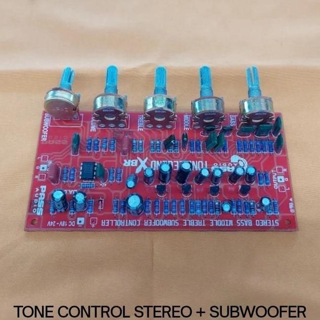 kit tone control subwoofer stereo / kit tonecontrol stereo subwoofer