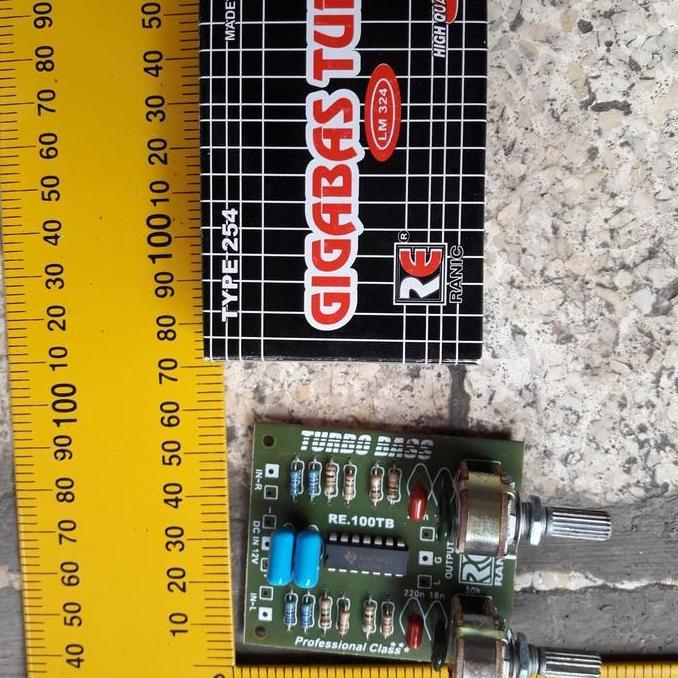 kit giga bass 2 potensio super bass galaxy sound system audio rakitan