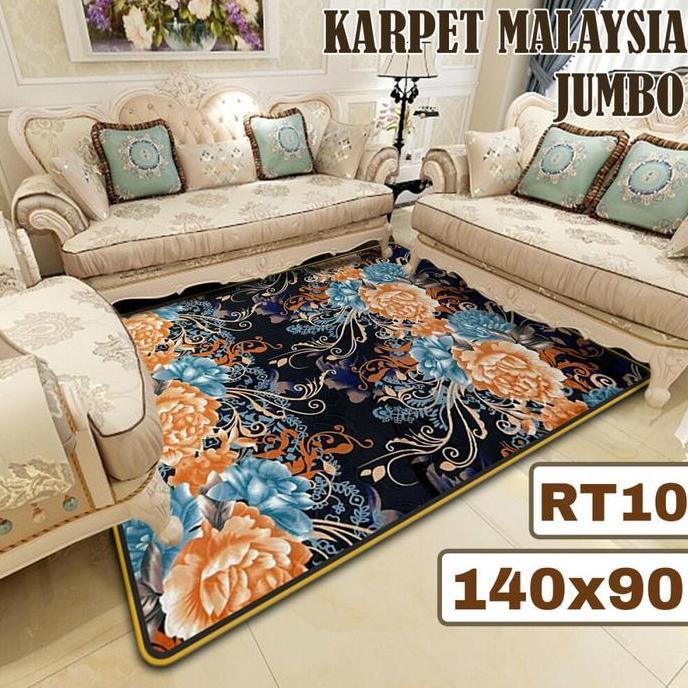 Zakka Store COD Karpet Malaysia Ukuran Jumbo 140x190 / Karpet Malaysia HALUS Kualitas Premium