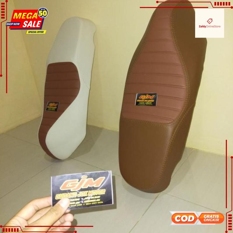 Jok Honda Scoopy caferacer double seat-Jok Scoopy karbu - RO30-0912 2025 Bisa COD Best