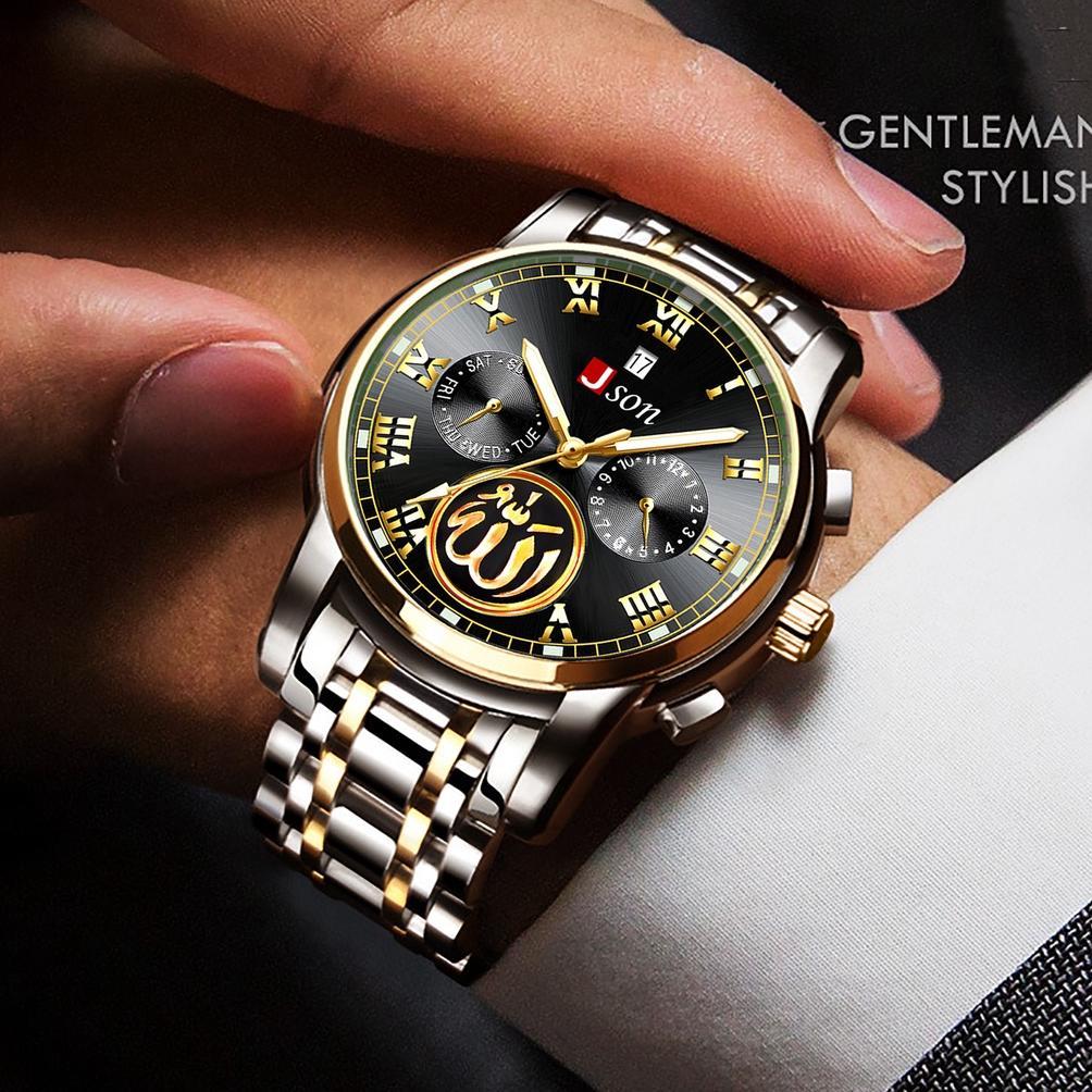 VALUE PACK` FAVORIT JAM TANGAN PRIA JSON ORIGINAL 100% DESAIN MODEL TERBARU 2022 ANTI AIR BARET KUAT