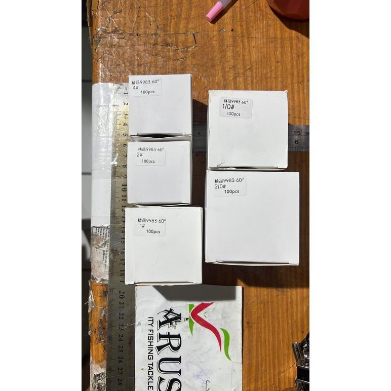 READYGan- Double Hook LAZARUS(batang pipih)9983-60derajat