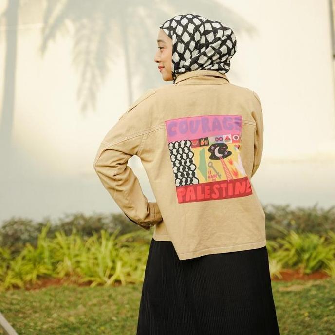 Jacket Sand Palestine Chiko