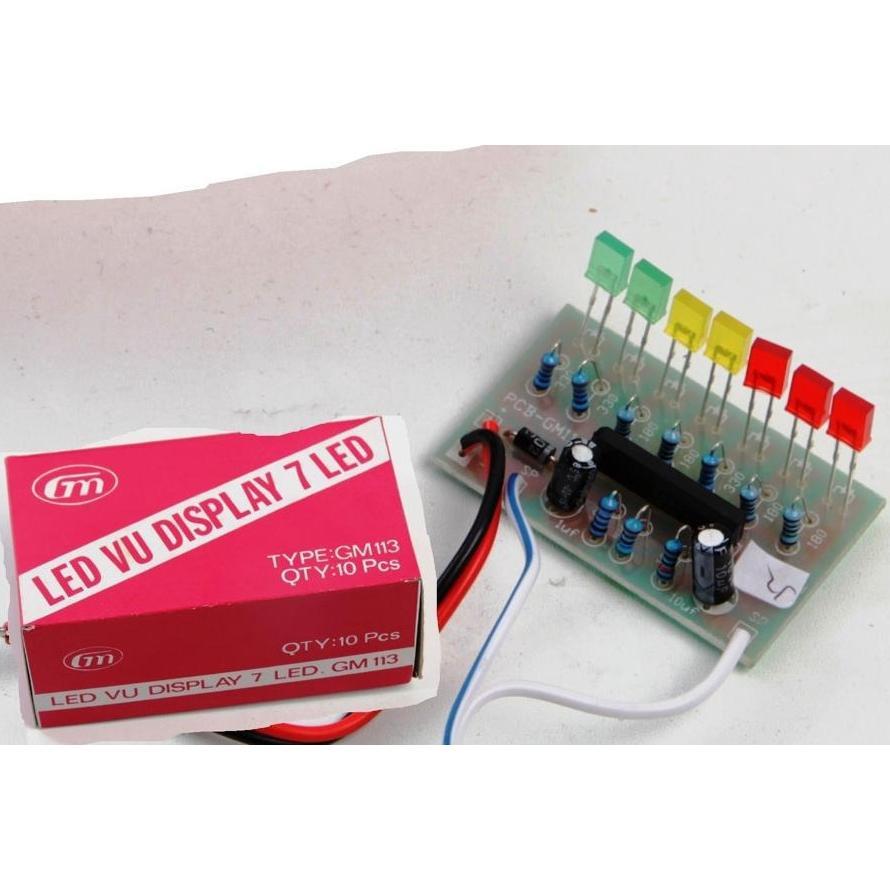 AudioWhell- Kit VU display 7 led GM 113