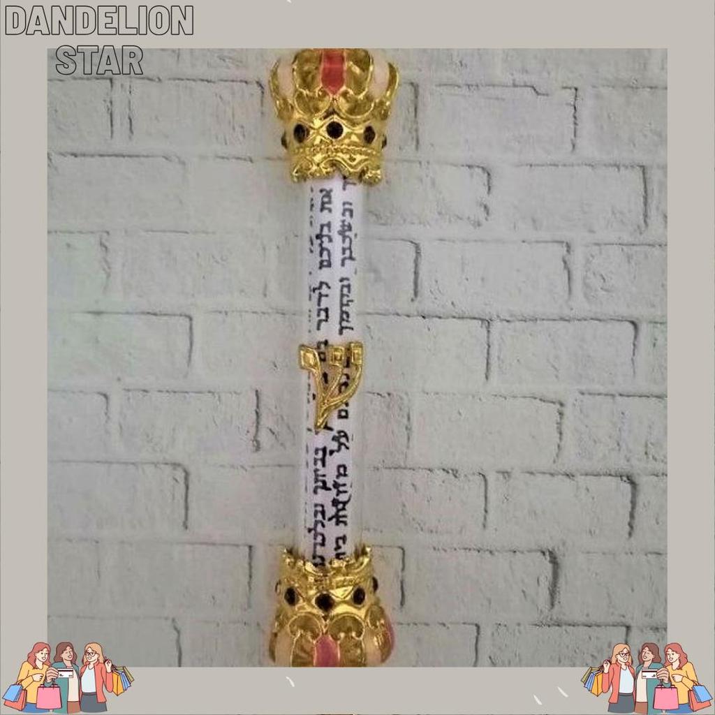 Hiasan Pajangan Dekorasi Pintu Rumah Mezuzah Souvenir Rohani Profetik Kristen Diskon