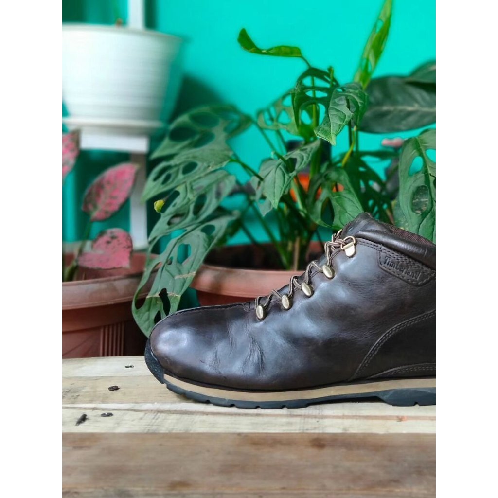 sepatu gunung hiking treking outdoor timberland size 40 second