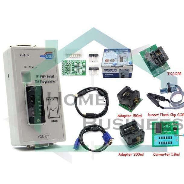 promo RT809F RT809 RT 809 F 809F Programmer Universal Alat Flash Flasher Bios Laptop ISP Programmer 