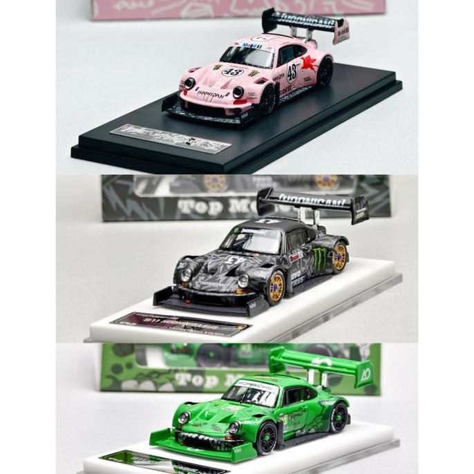 Top Models Tpc 911 Rsr Ken Block #43 Hoonipigasus Monster Limited Edition Camo Black Tyranosaurus Re