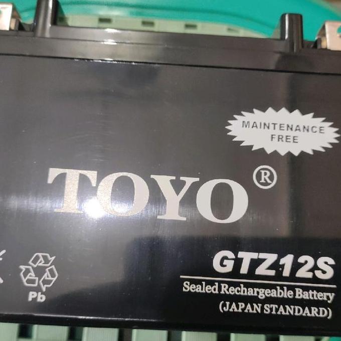 Aki Motor Toyo GTZ12S 12V11AH Terlaris