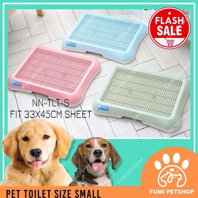 PET TOILET NOONA TRAY ANJING SIZE S - Toilet Anjing Kucing Hewan