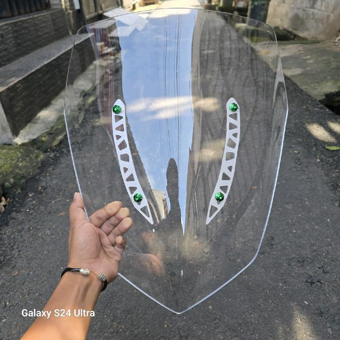 Visor Nmax New Plus Breket Windshield Yamaha Nmax New Original Dan Terpercaya