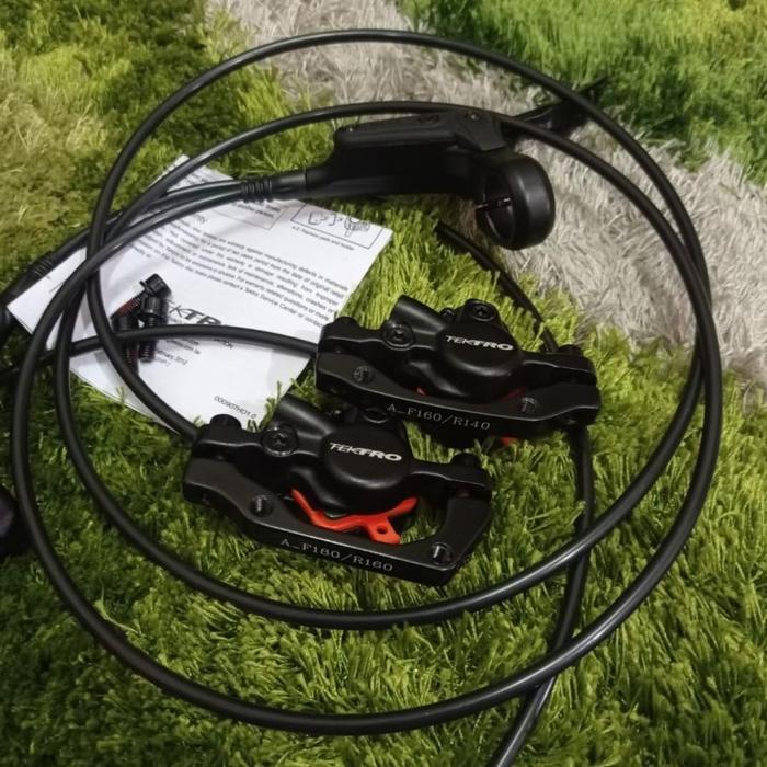 Brake Set Hidrolis Tektro Rem Hidrolik Sepeda Original Dan Terpercaya