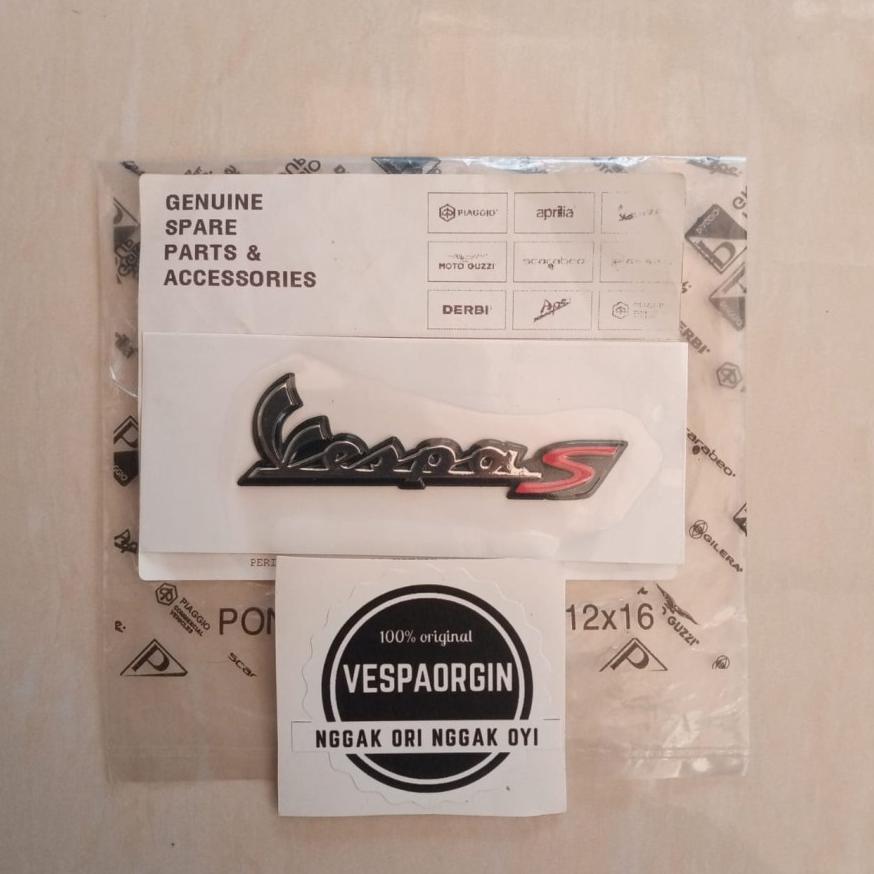 Emblem "Vespa S" Original