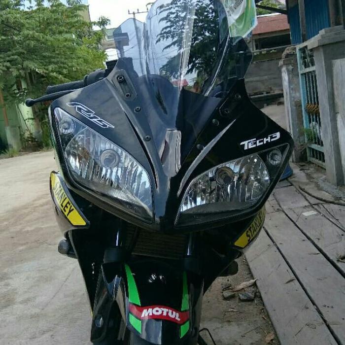 Windshield Visor R15 V2 Smoke Original Dan Terpercaya