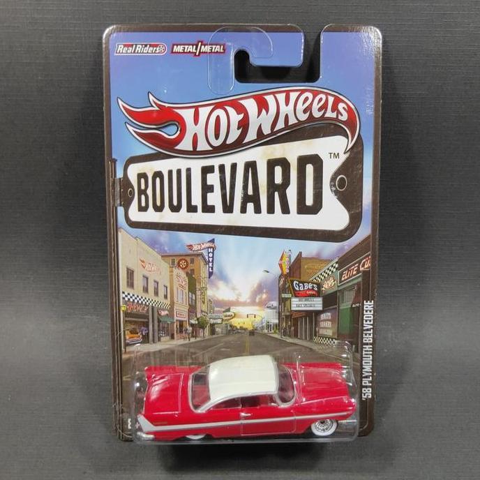 hot wheels 58 plymouth belvedere hotwheels boulevard hw kode 1322