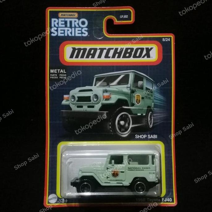 matchbox retro series 1968 toyota fj40 kode 454