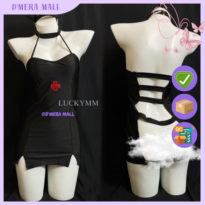 BAJU COSPLAY WANITA DEWASA / BAJU SUSTER NURSE WANITA 430 KUALITAS PRODUK TERBAIK