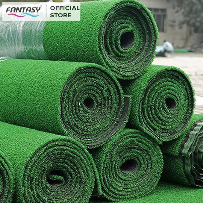 Lansungkirim- Fantasy Iris Karpet Rumput Sintetis Swiss Tebal 10Mm Rumput Palsu Synthetic Grass Indo