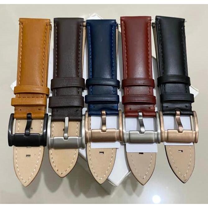 New- Leather Strap 22Mm Quick Release Original