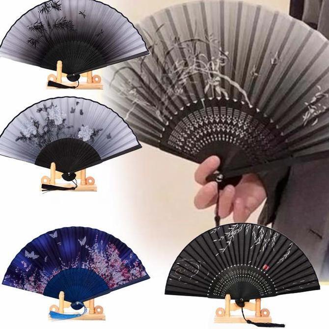 Brrrr- Buah Kipas Lipat Kipas Tangan Jepang Kipas Lipat China Besar Kipas China Tradisional